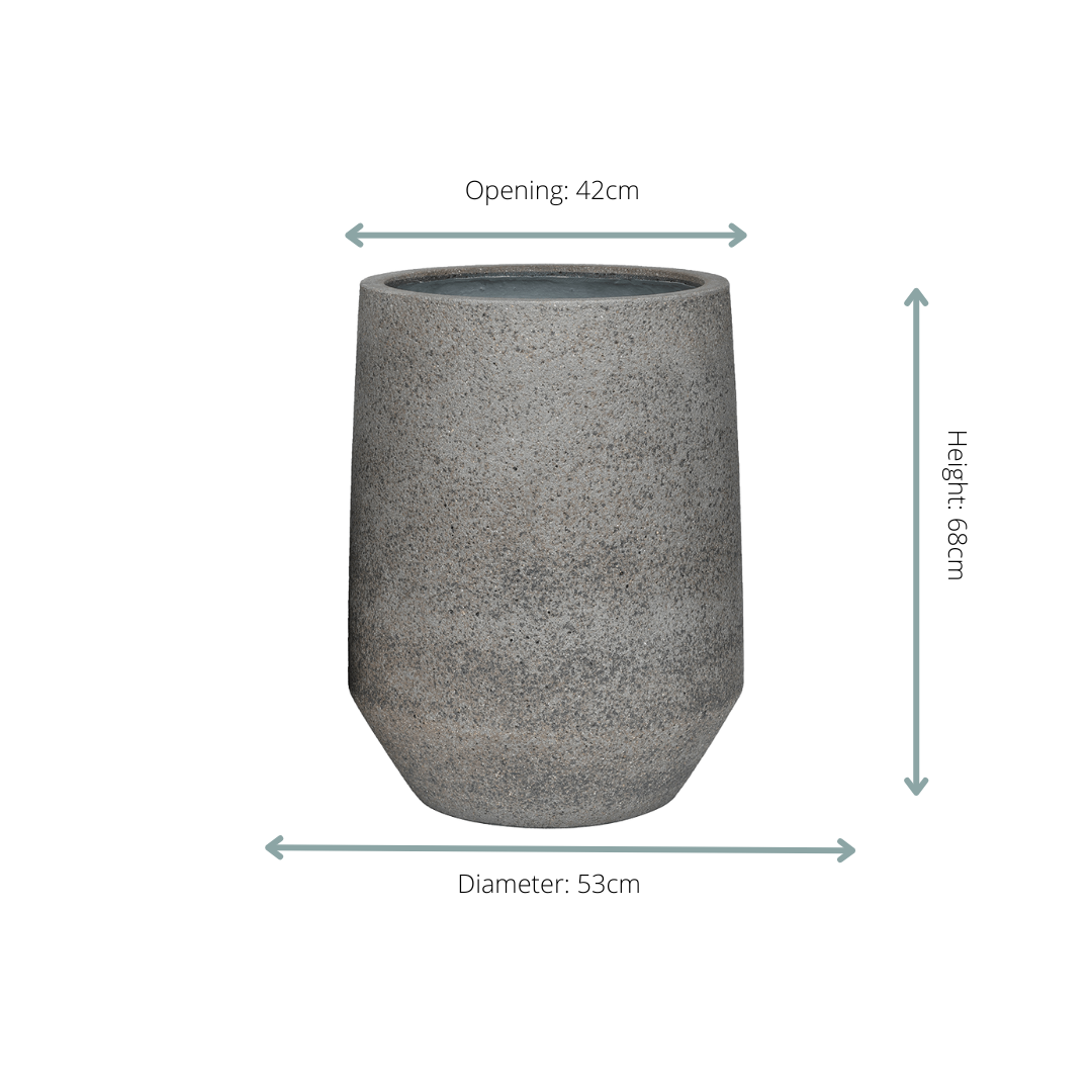 Pot Harith High Dioriet Grey Ø 53 H 68 cm 2