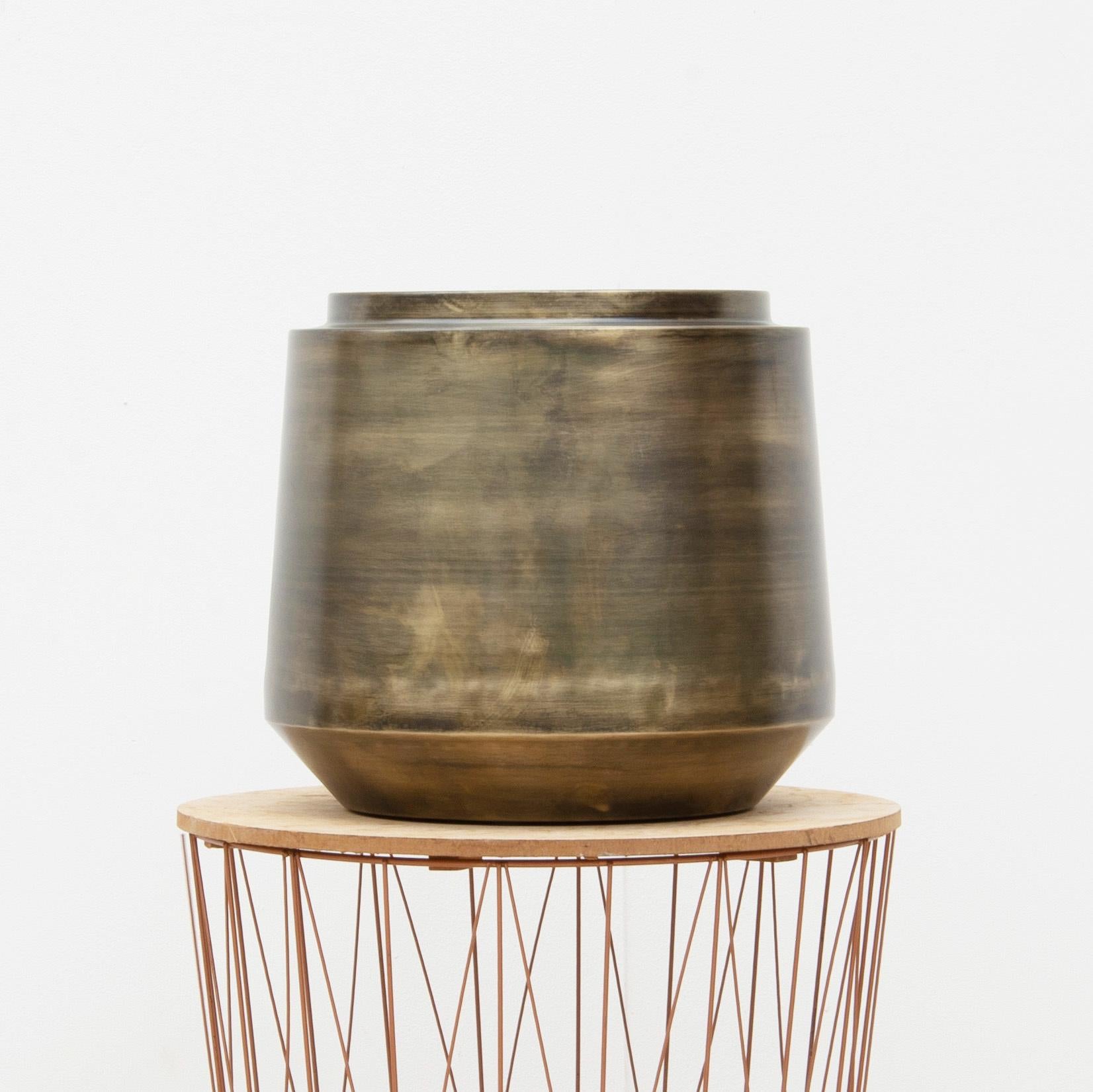 Pot Indigo Vintage Gold Ø 58 H 51 cm