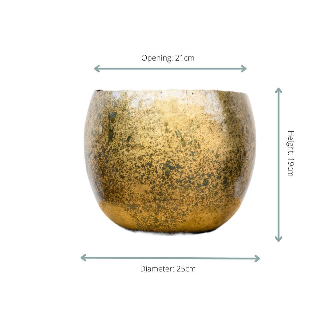 Ellen Brass Ø 25 H 19 cm 2