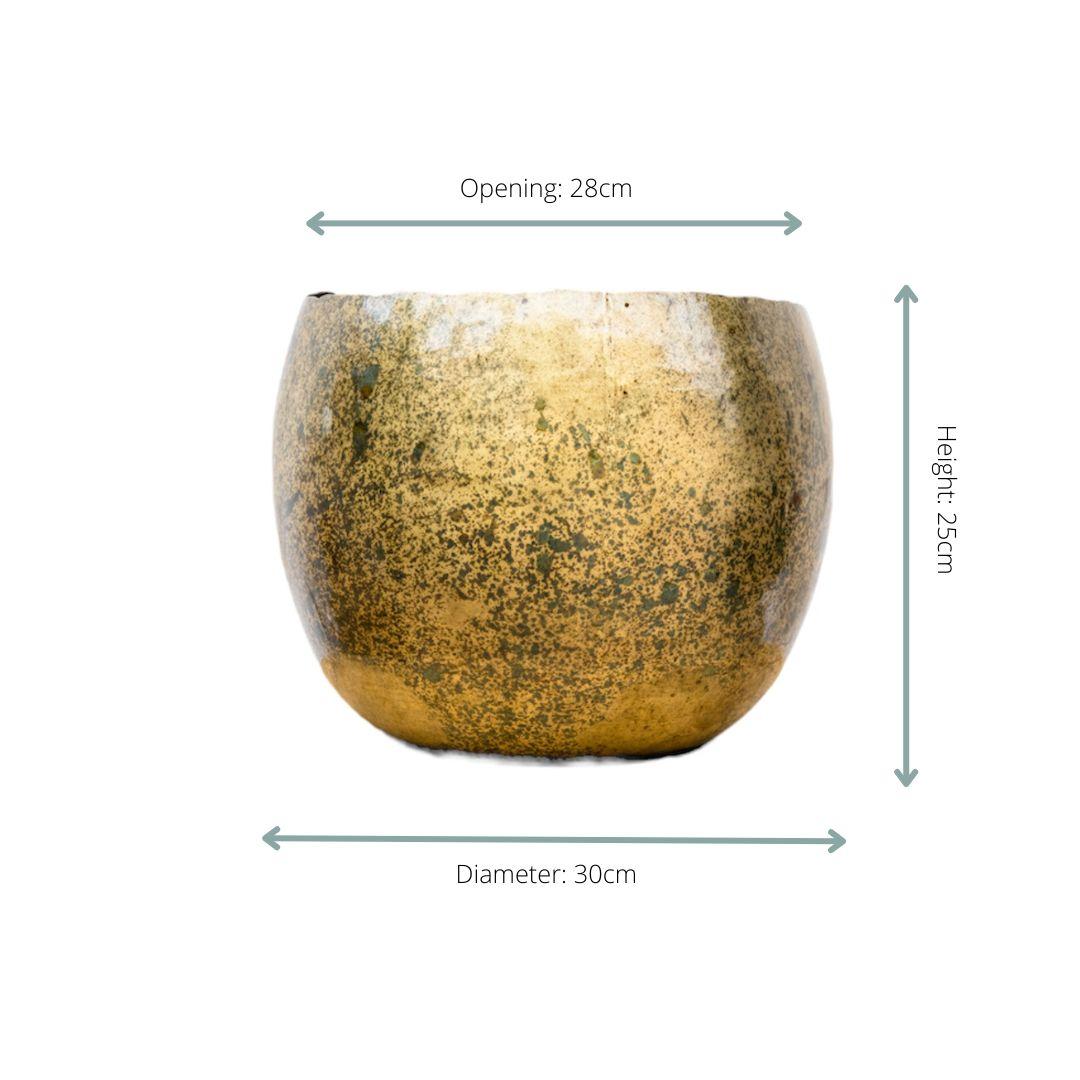 Ellen Brass Ø 30 H 25 cm 2