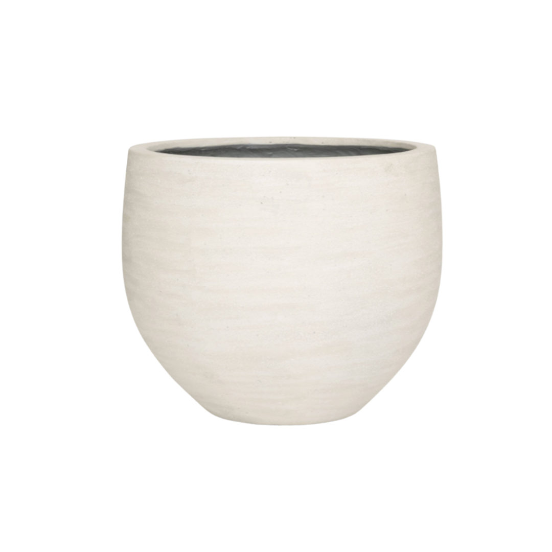 Jumbo Orb Ivory Washed Ø 69 H 57 cm