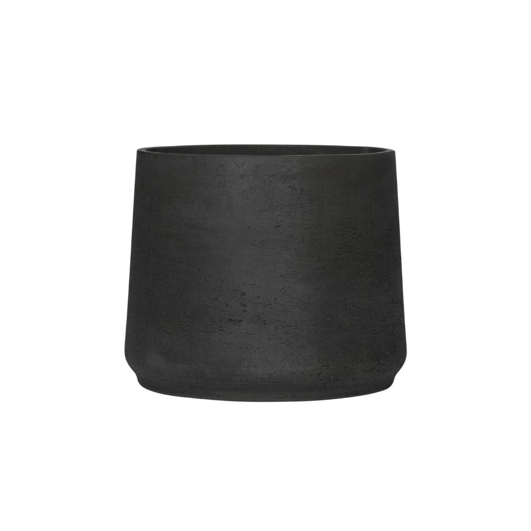 Jumbo Patt Black Washed Ø 34 H 28 cm