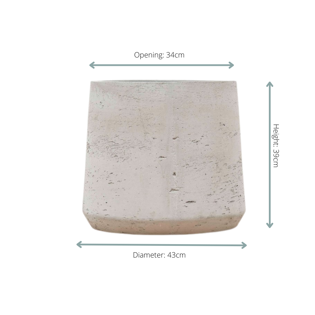 Pot Aniek Cement Ø 43 H 39 cm 2