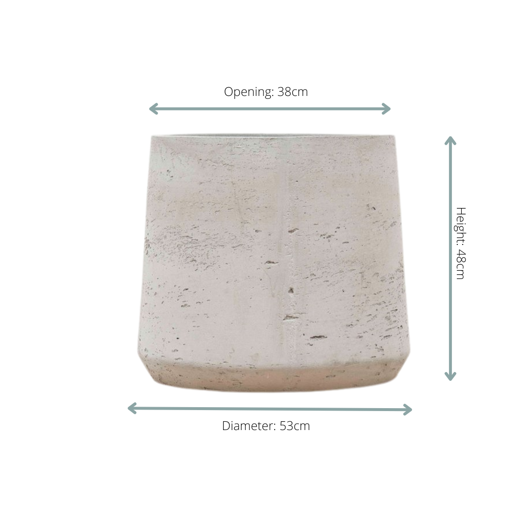 Pot Aniek Cement Ø 53 H 48 cm 2