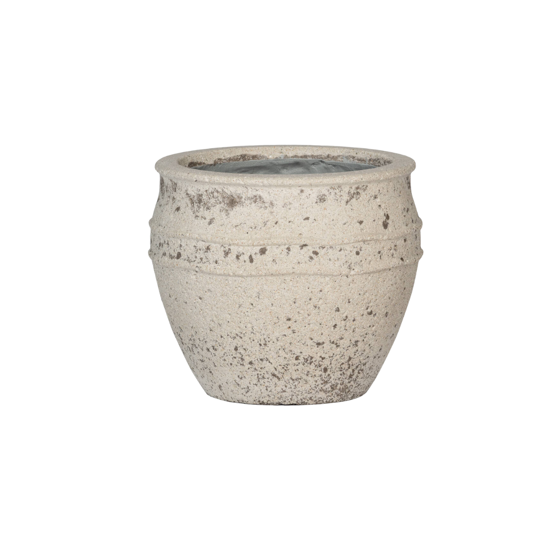Pot Athena Chalk White Ø 41 H 33 cm