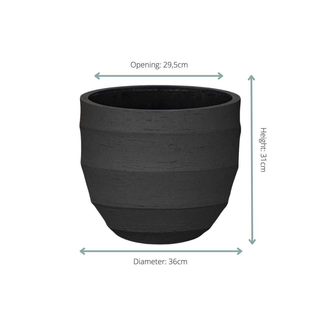 Pot Bordo New Egg Earth Ø 36 H 31 cm 2