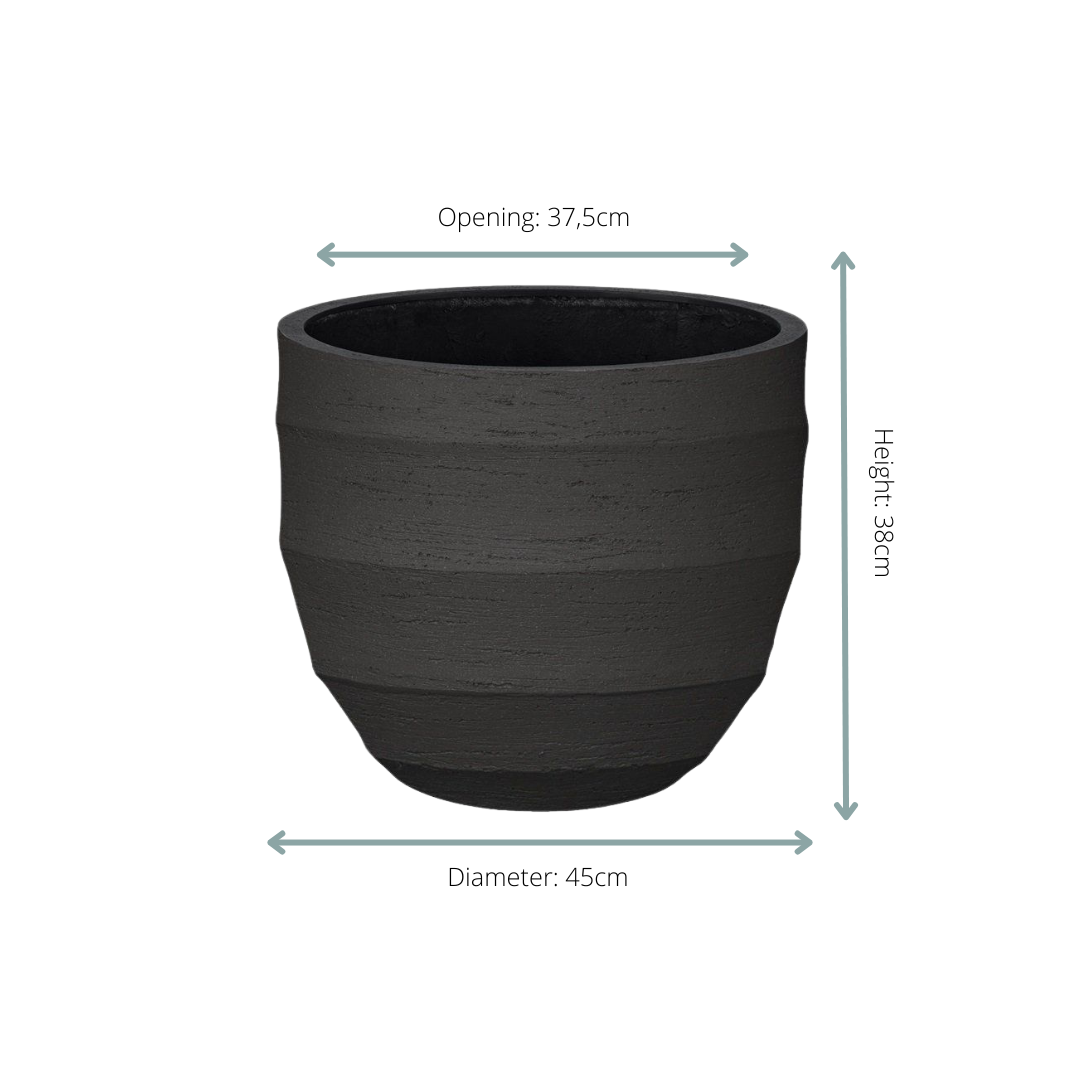 Pot Bordo New Egg Earth Ø 45 H 38 cm 2