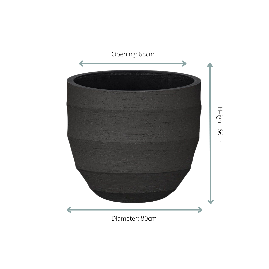 Pot Bordo New Egg Earth Ø 80 H 66 cm 2