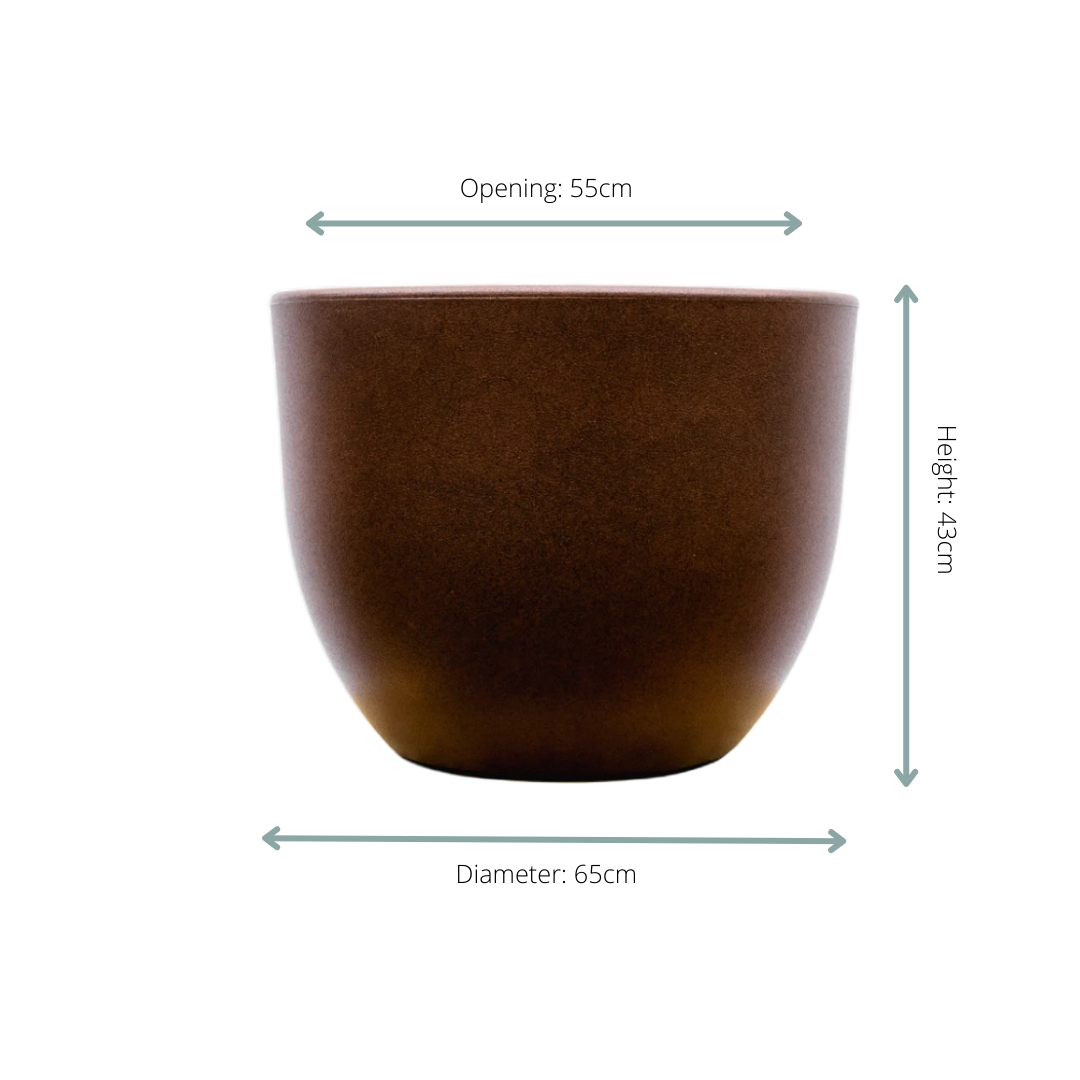 Pot Eggy Bronze Ø 65 H 51 cm 3