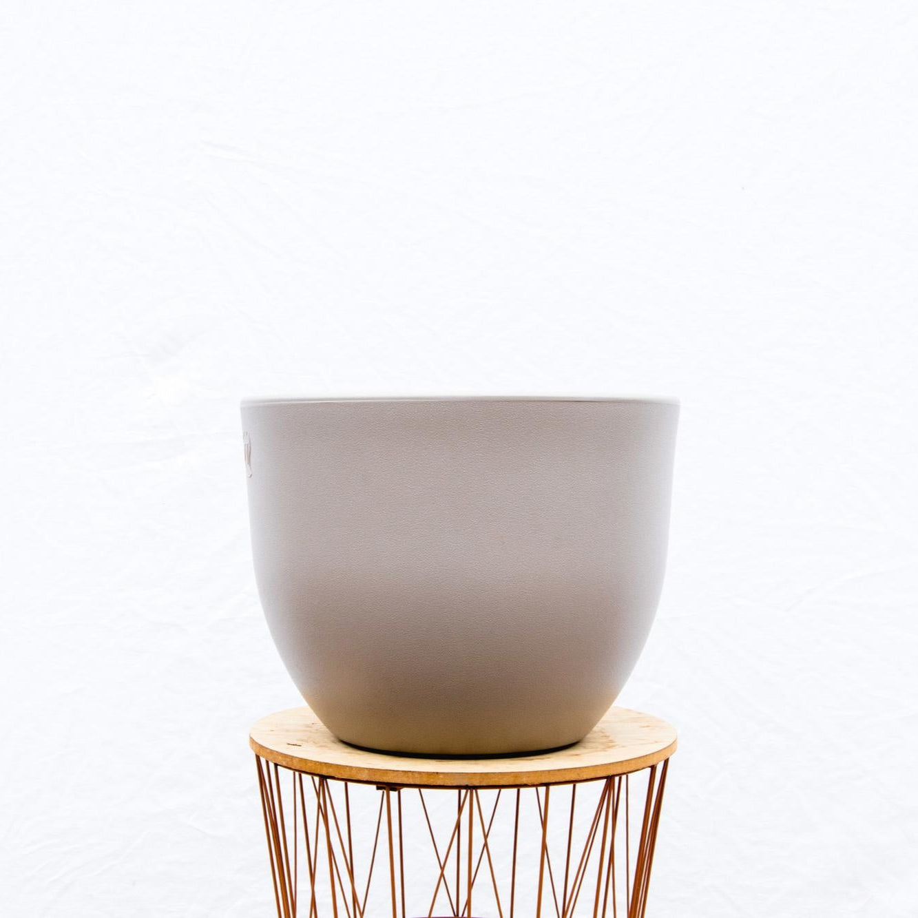 Pot Eggy Taupé Ø 55 H 43 cm