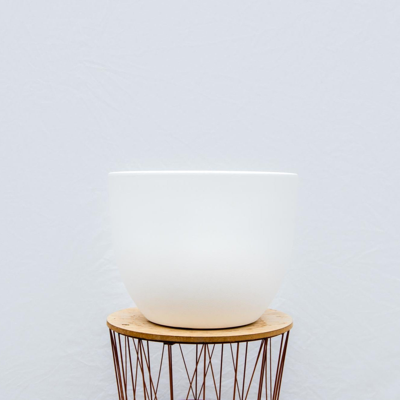 Pot Eggy Wit Ø 55 H 43 cm