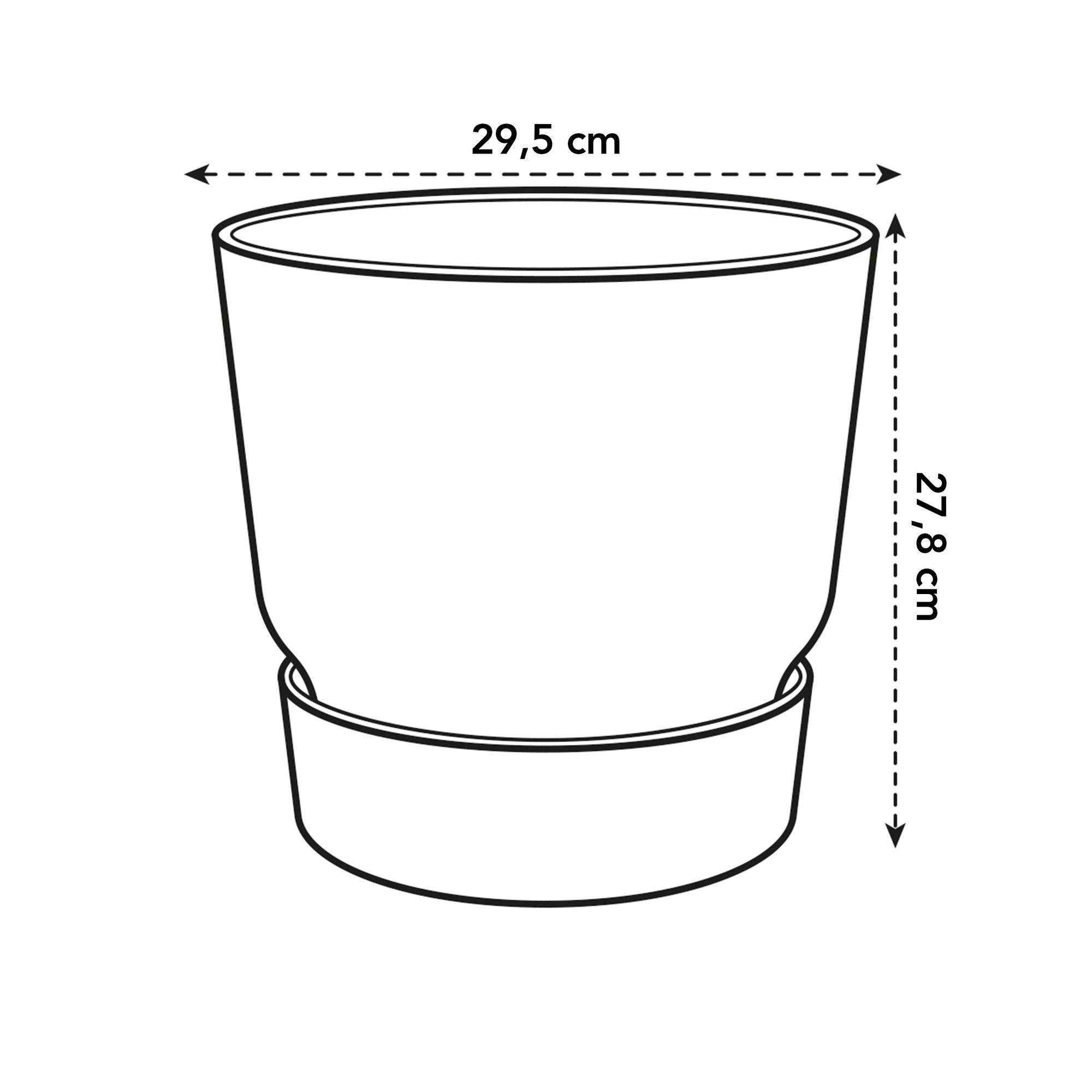 Pot Elho Greenville Round Groen Ø 30 H 28 cm 5