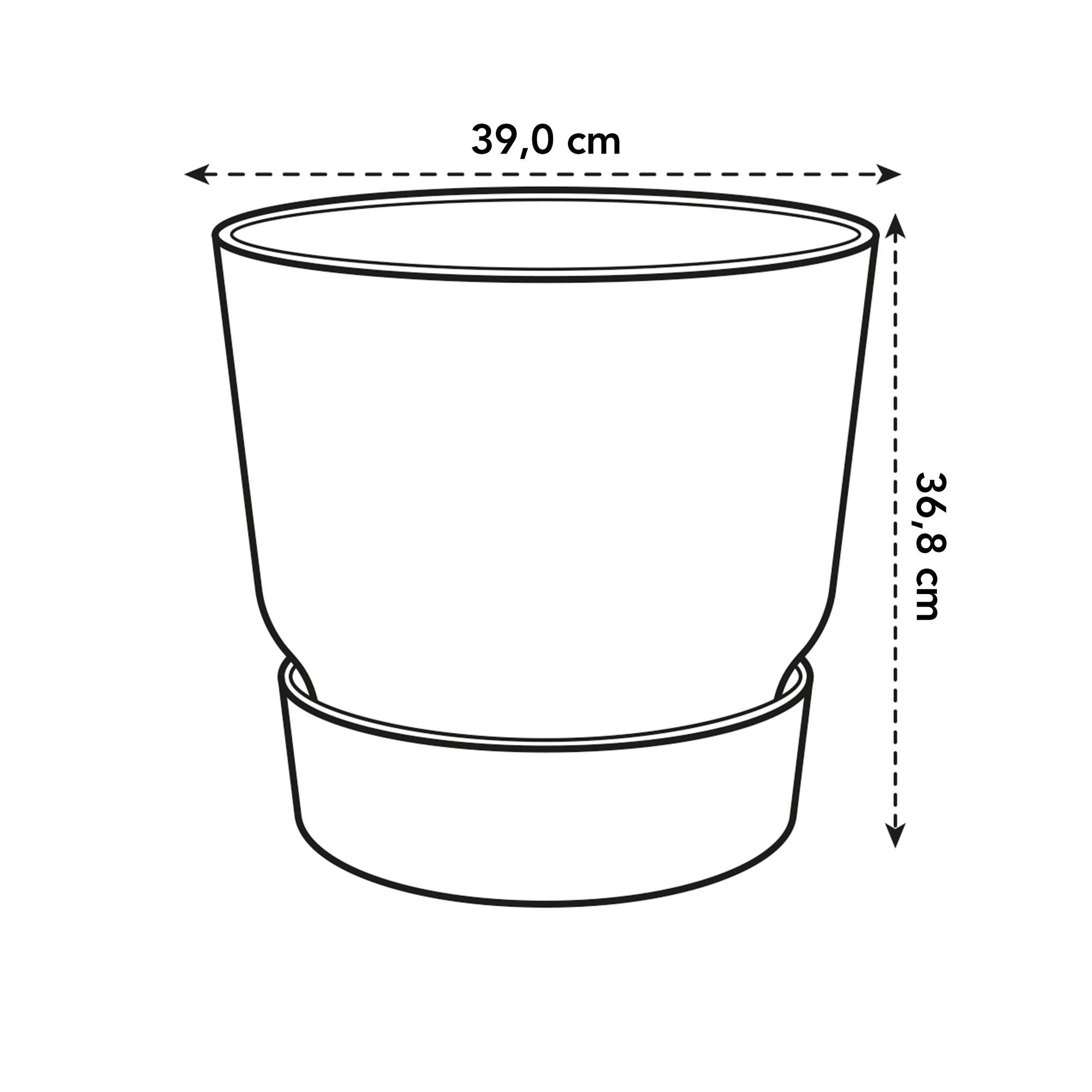 Pot Elho Greenville Round Wit Ø 39 H 37 cm 5