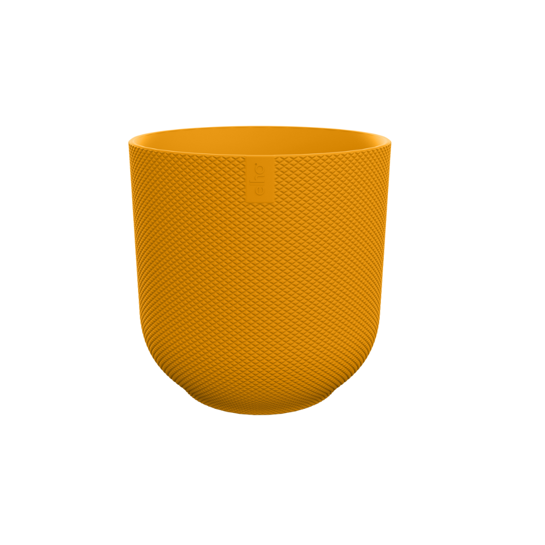 Pot Elho Jazz Round Amber Yellow Ø 19 H 18 cm