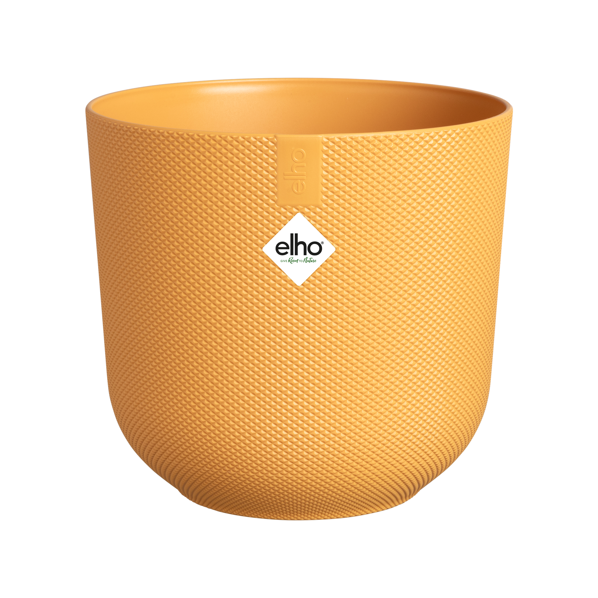 Pot Elho Jazz Round Amber Yellow Ø 19 H 18 cm 2