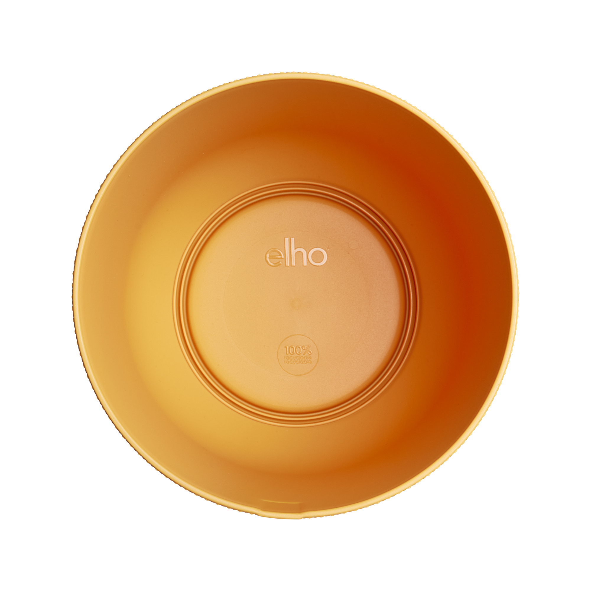 Pot Elho Jazz Round Amber Yellow Ø 19 H 18 cm 3