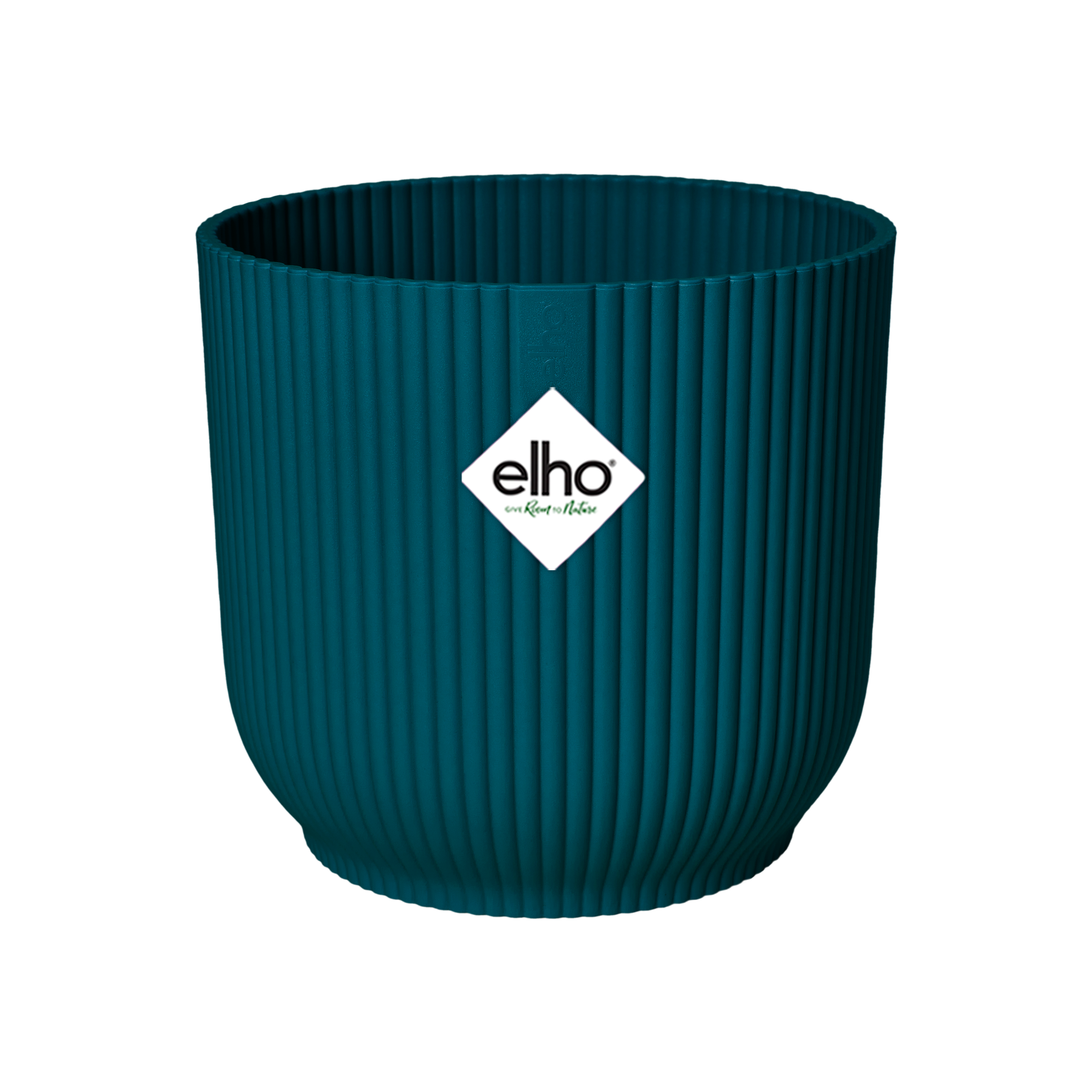 Pot Elho Vibes Fold Round Blauw Ø 18 H 17 cm 2
