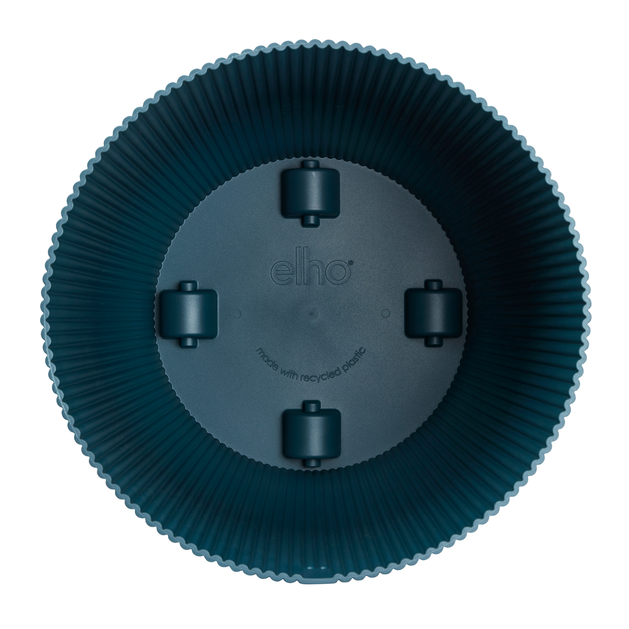 Pot Elho Vibes Fold Round Blauw (including wheels) Ø 35 H 33 cm 3
