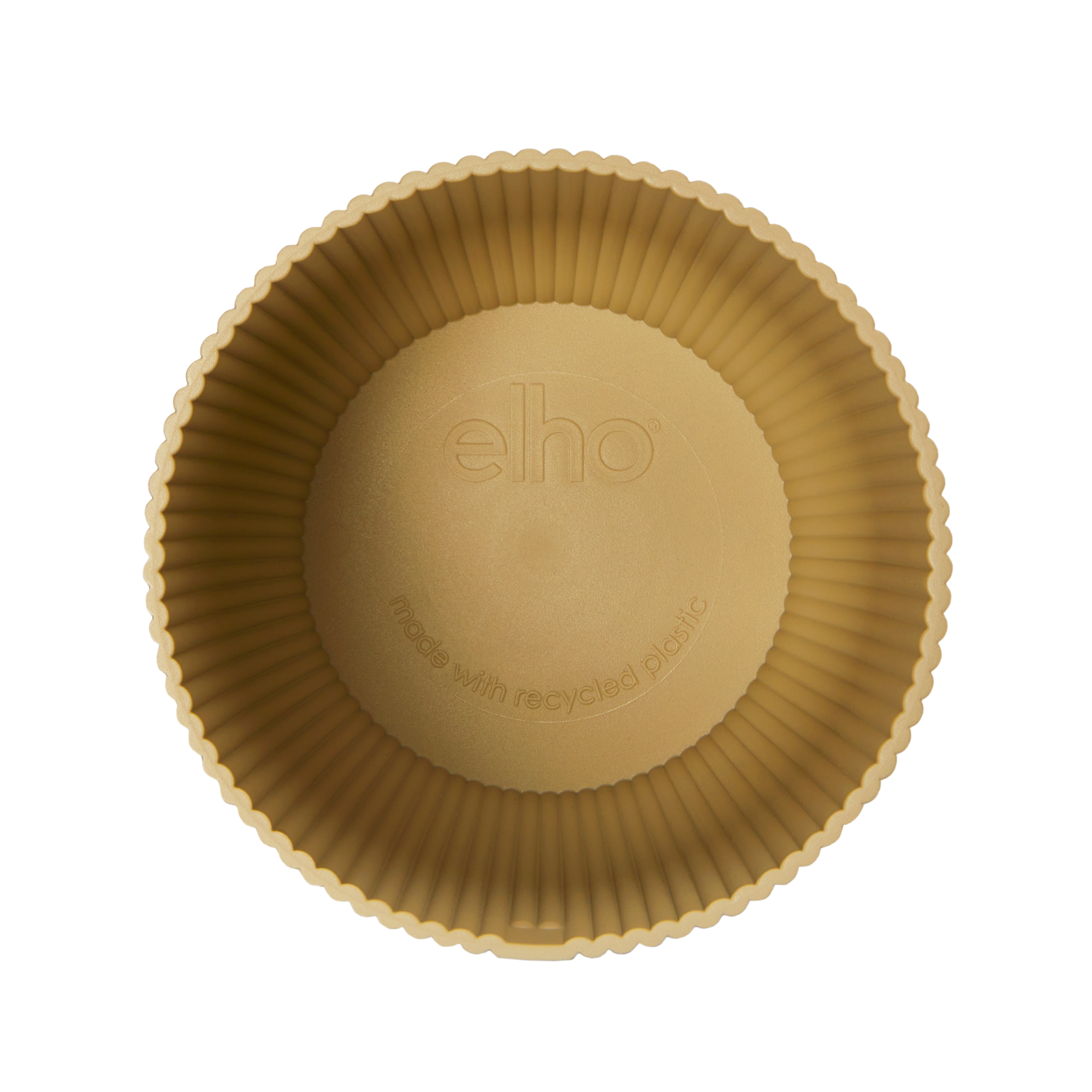 Pot Elho Vibes Fold Round Geel Ø 14 H 13 cm 3