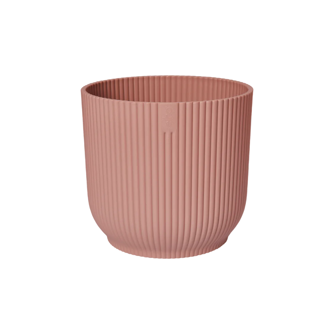 Pot Elho Vibes Fold Round Roze Ø 14 H 13 cm