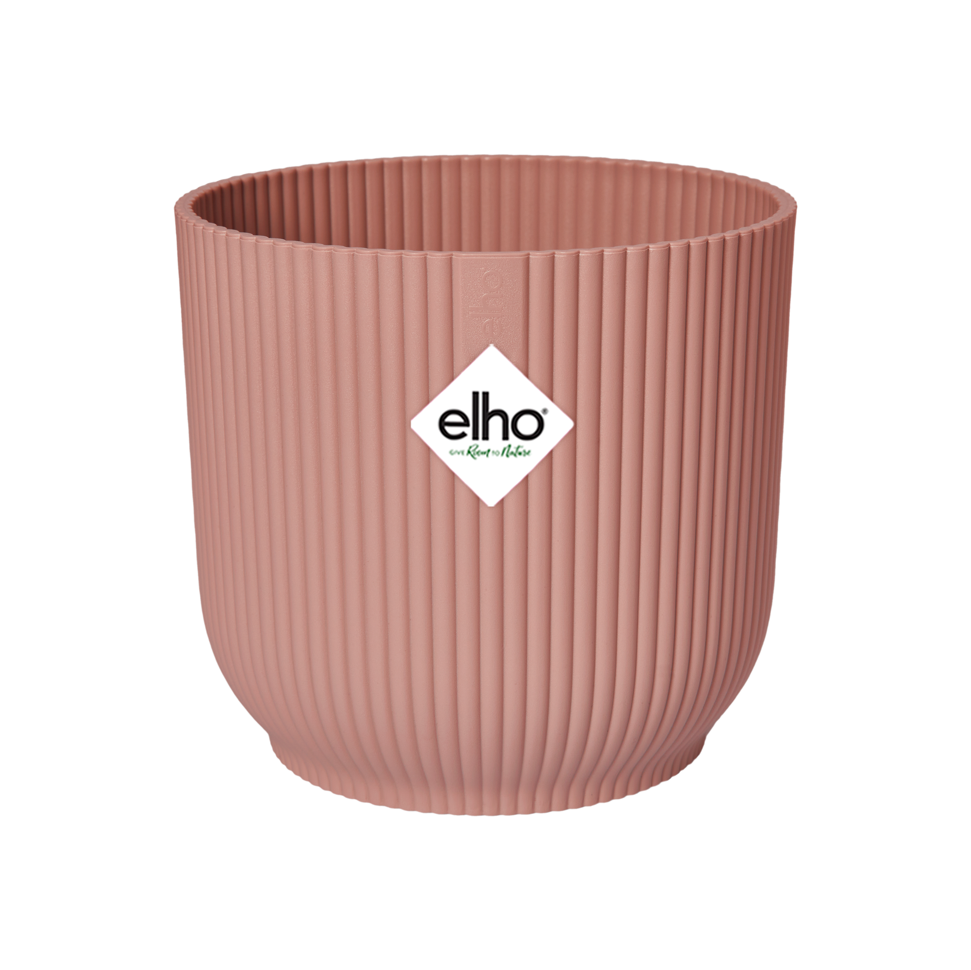 Pot Elho Vibes Fold Round Roze Ø 14 H 13 cm 2