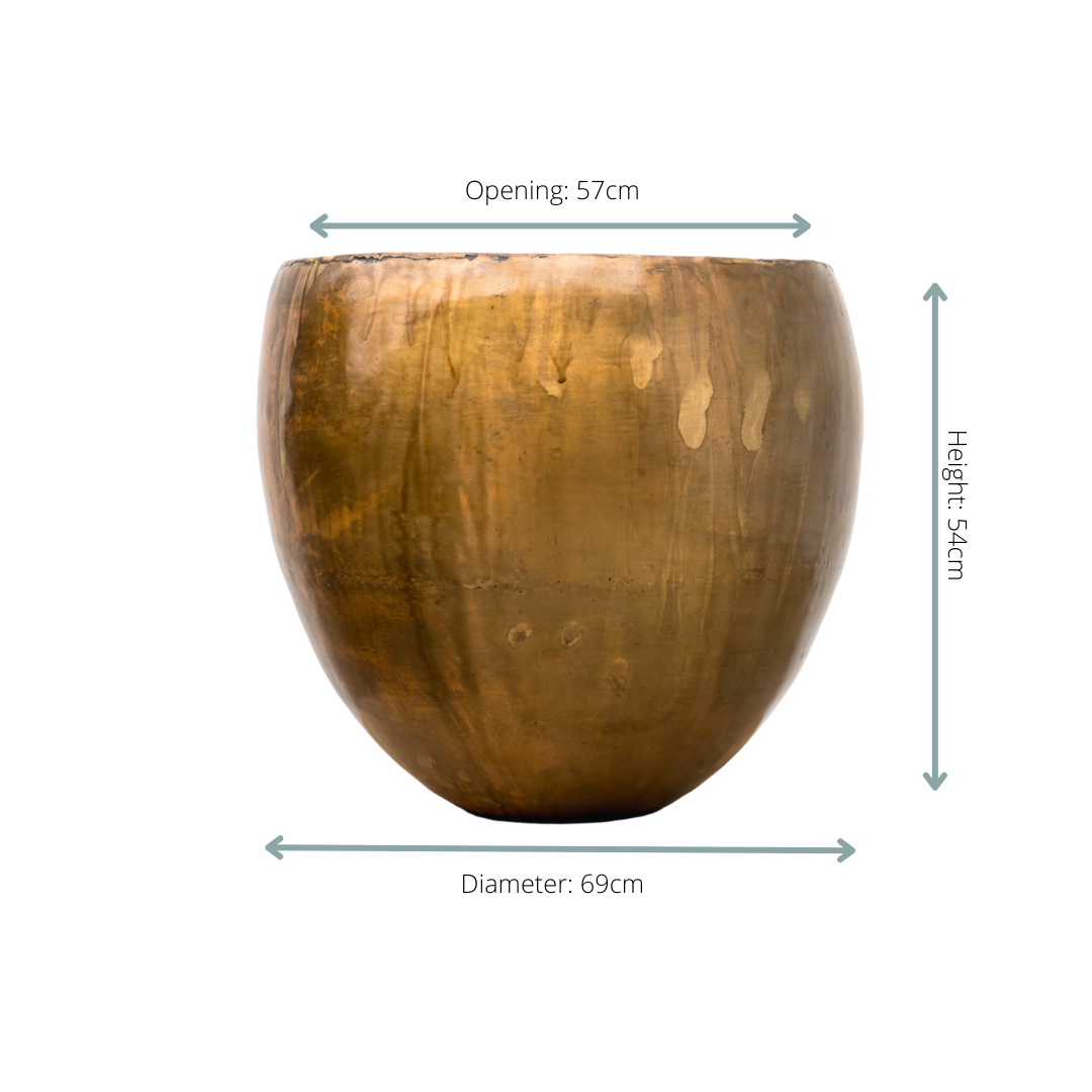 Pot Fabien Old Camel Ø 69 H 54 cm 3