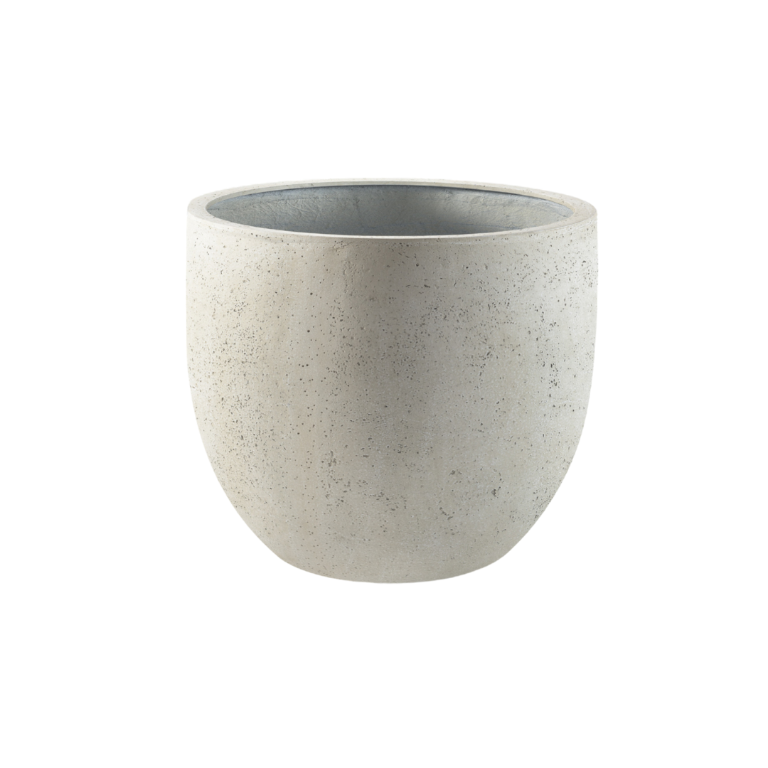 Pot Grigio New Egg Antique White Ø 45 H 38 cm