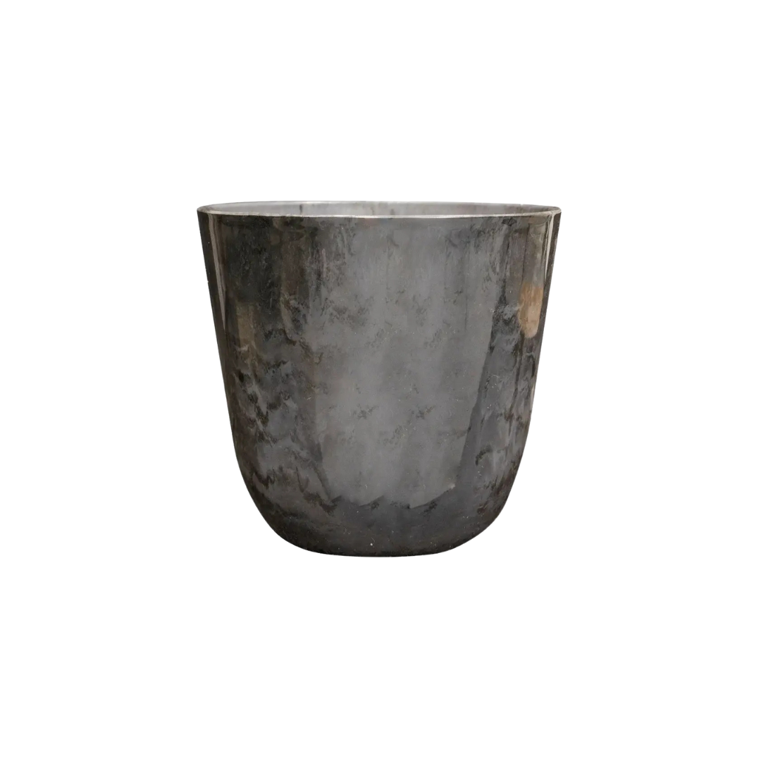 Pot Palermo Marble Grijs Ø 27 H 25 cm