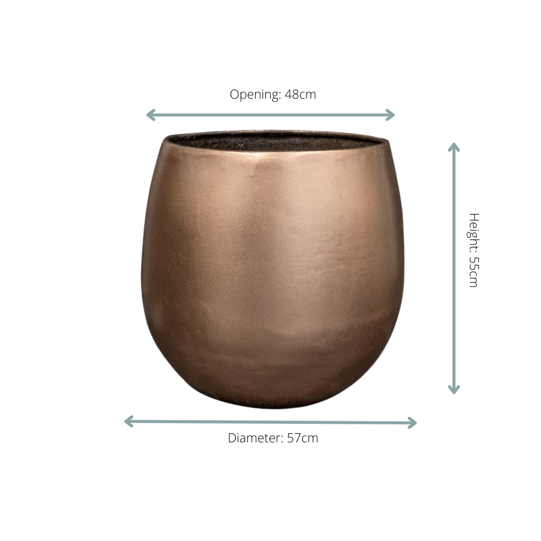 Pot Stijn Goud Ø 57 H 55 cm 2