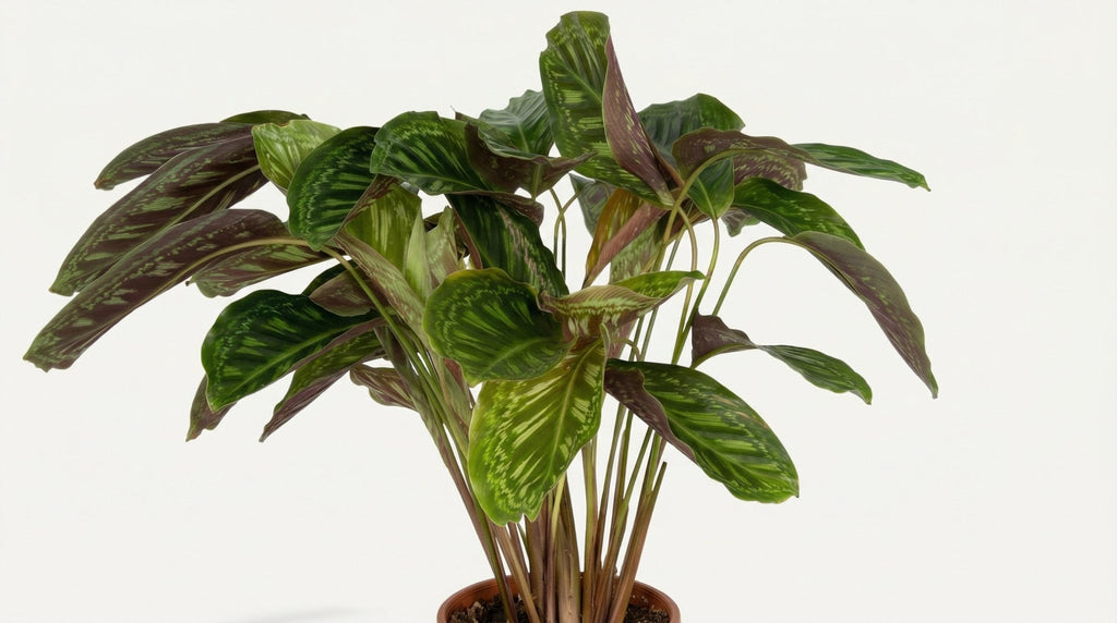 Calathea Flamestar Pauwenplant P 19 H 75 cm - 2780 - PlantenShop24