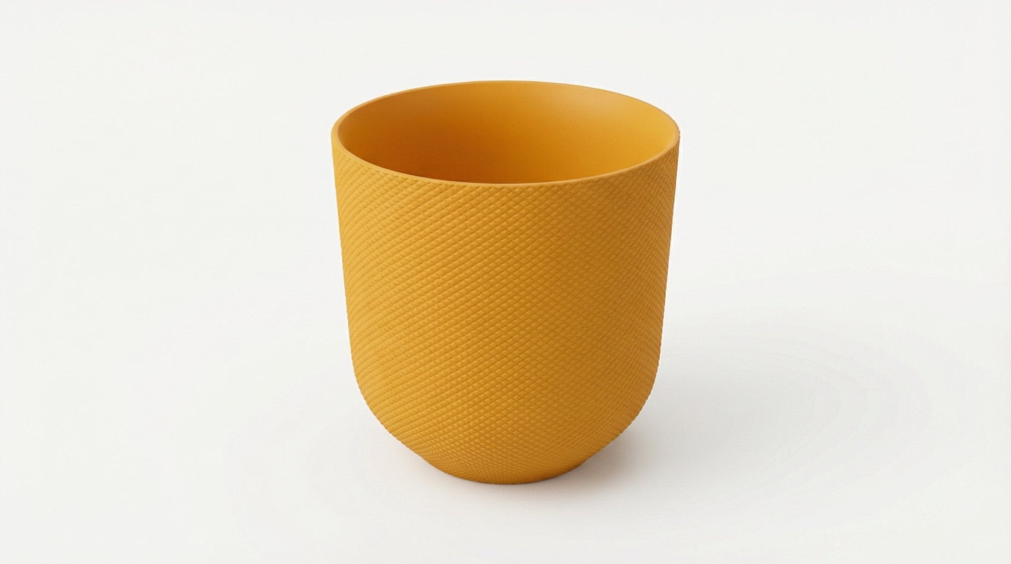 Pot Elho Jazz Round Amber Yellow P 19 cm - 30561 - PlantenShop24