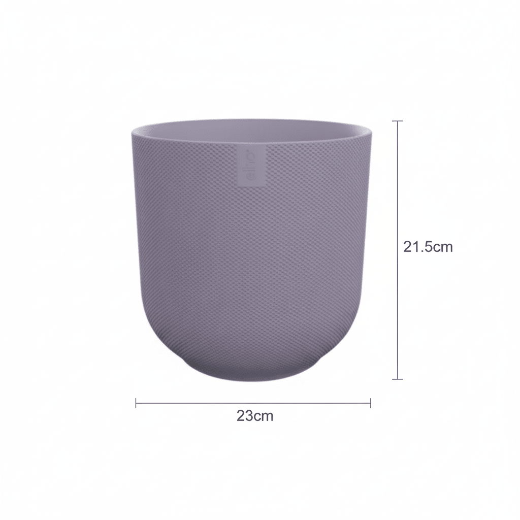 Pot Elho Jazz Round Lavender Lilac P 23 cm - 30568 - PlantenShop24