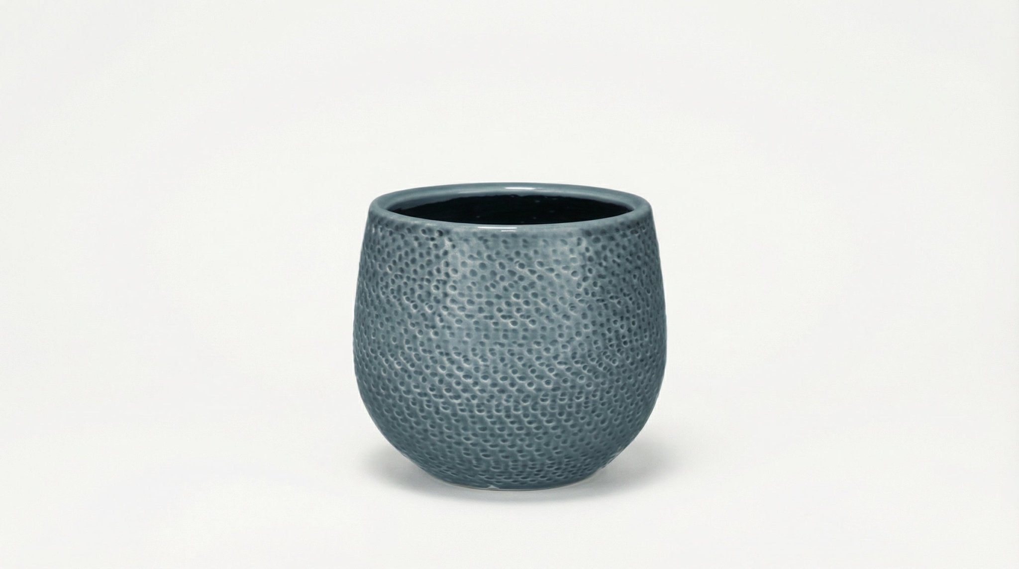 Pot Gabriel Rond Blauw P 14 cm - 29069 - PlantenShop24