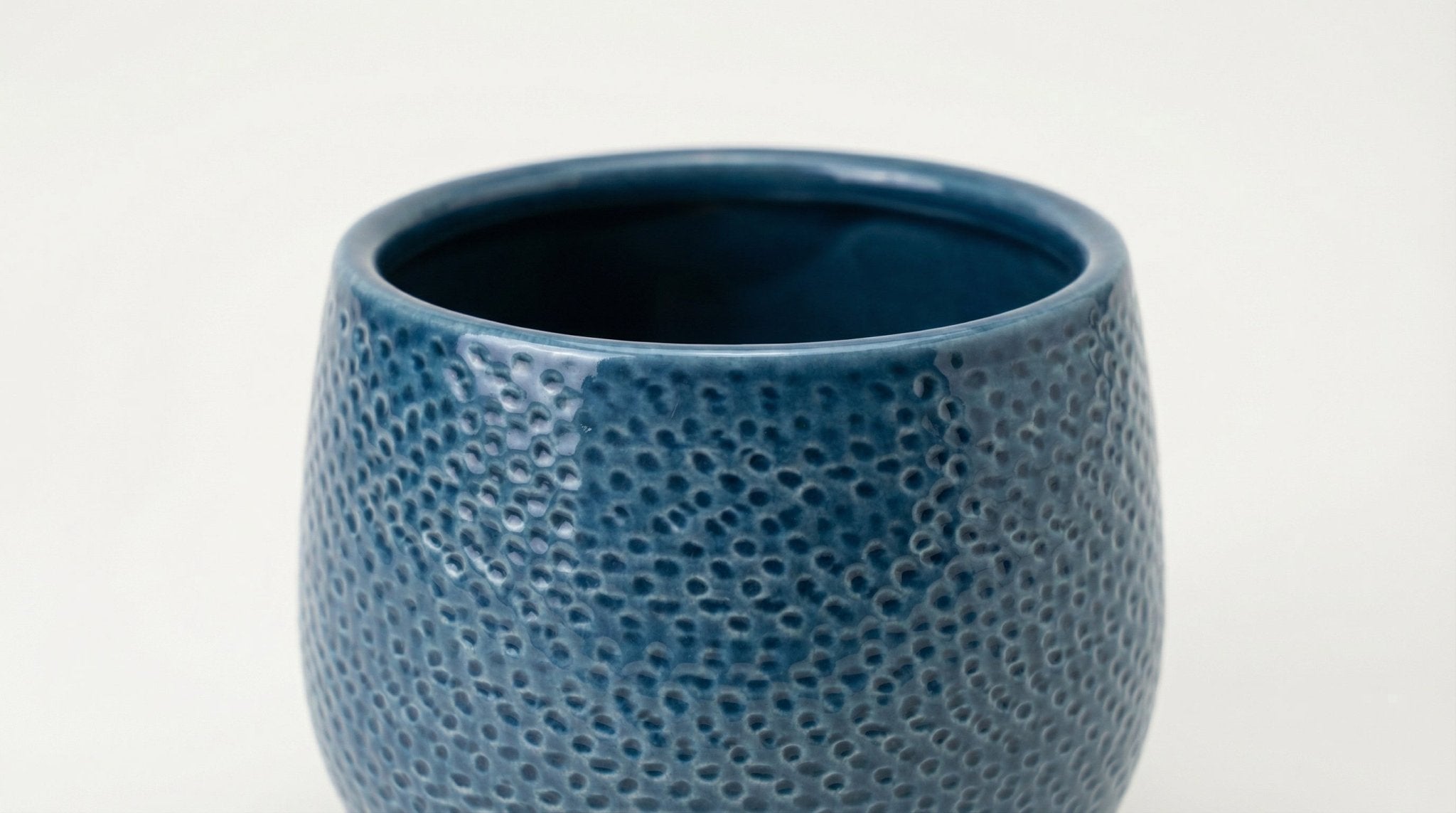 Pot Gabriel Rond Blauw P 14 cm - 29069 - PlantenShop24