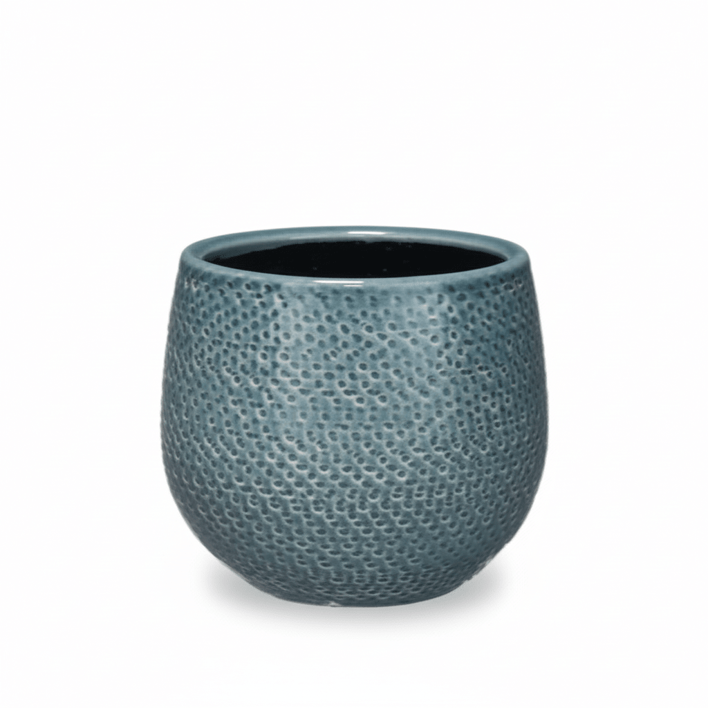 Pot Gabriel Rond Blauw P 14 cm - 29069 - PlantenShop24