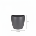 Pot Brussels D07x6cm - Antraciet - D07x6cm