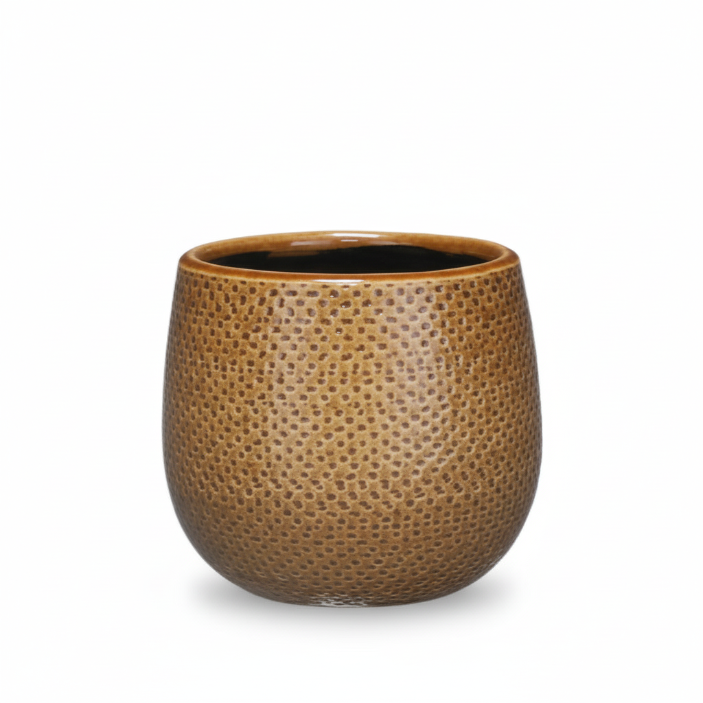 Pot Gabriel rond oker D14